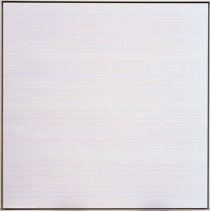 Untitled No. - (1) — Agnes Martin
