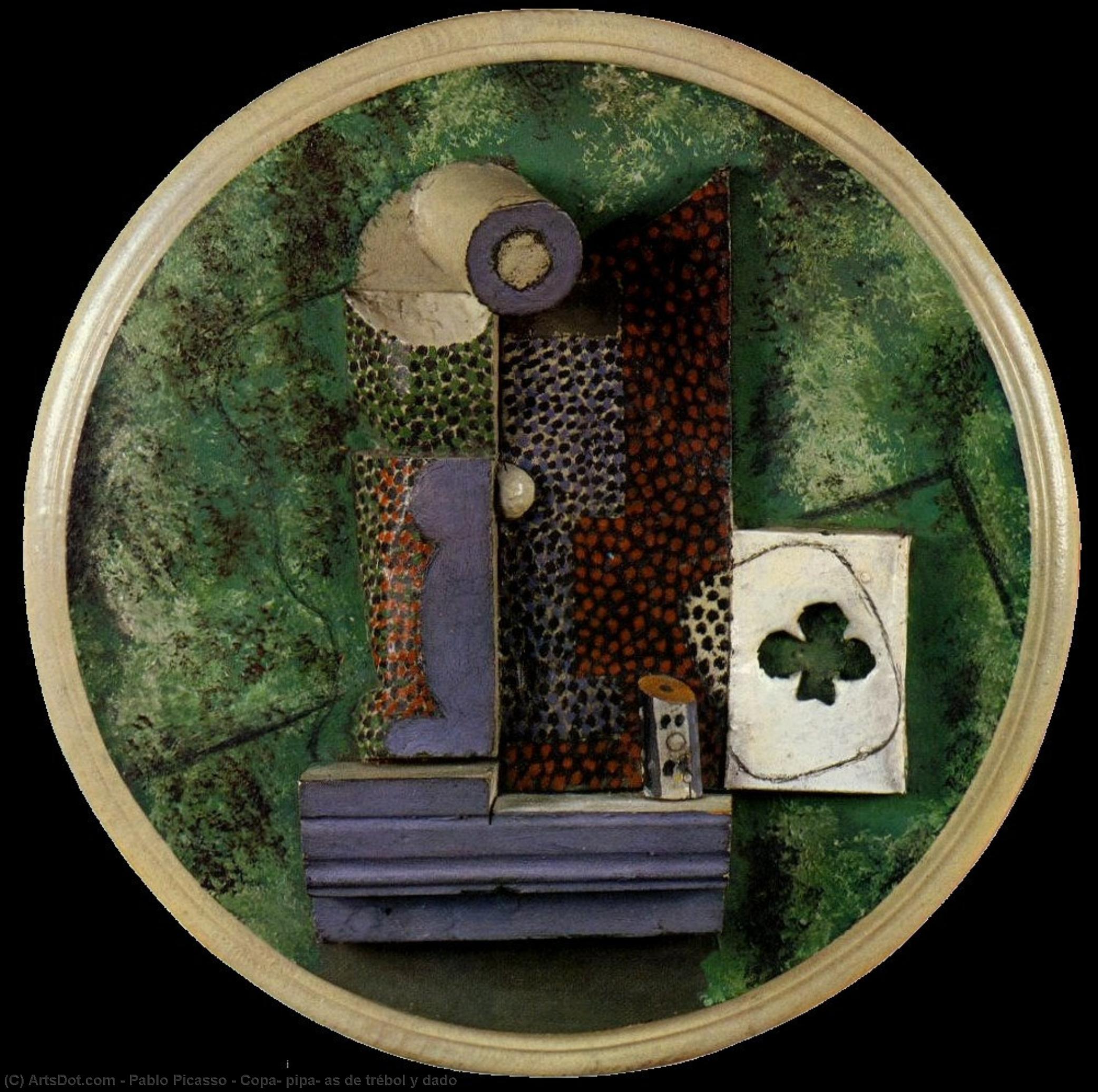 Copa, Pipa, As De Trébol Y Dado — Pablo Picasso