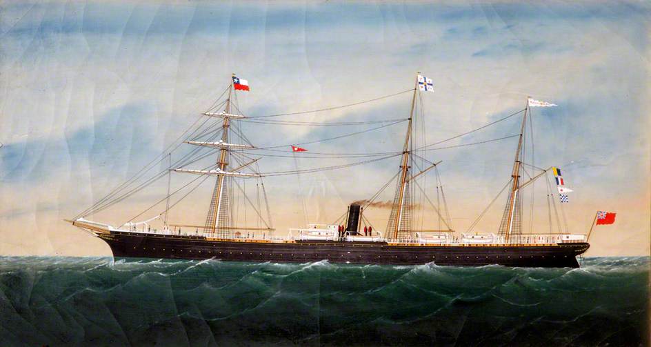 'magellan' — Liverpool Gothic Scroll Artist