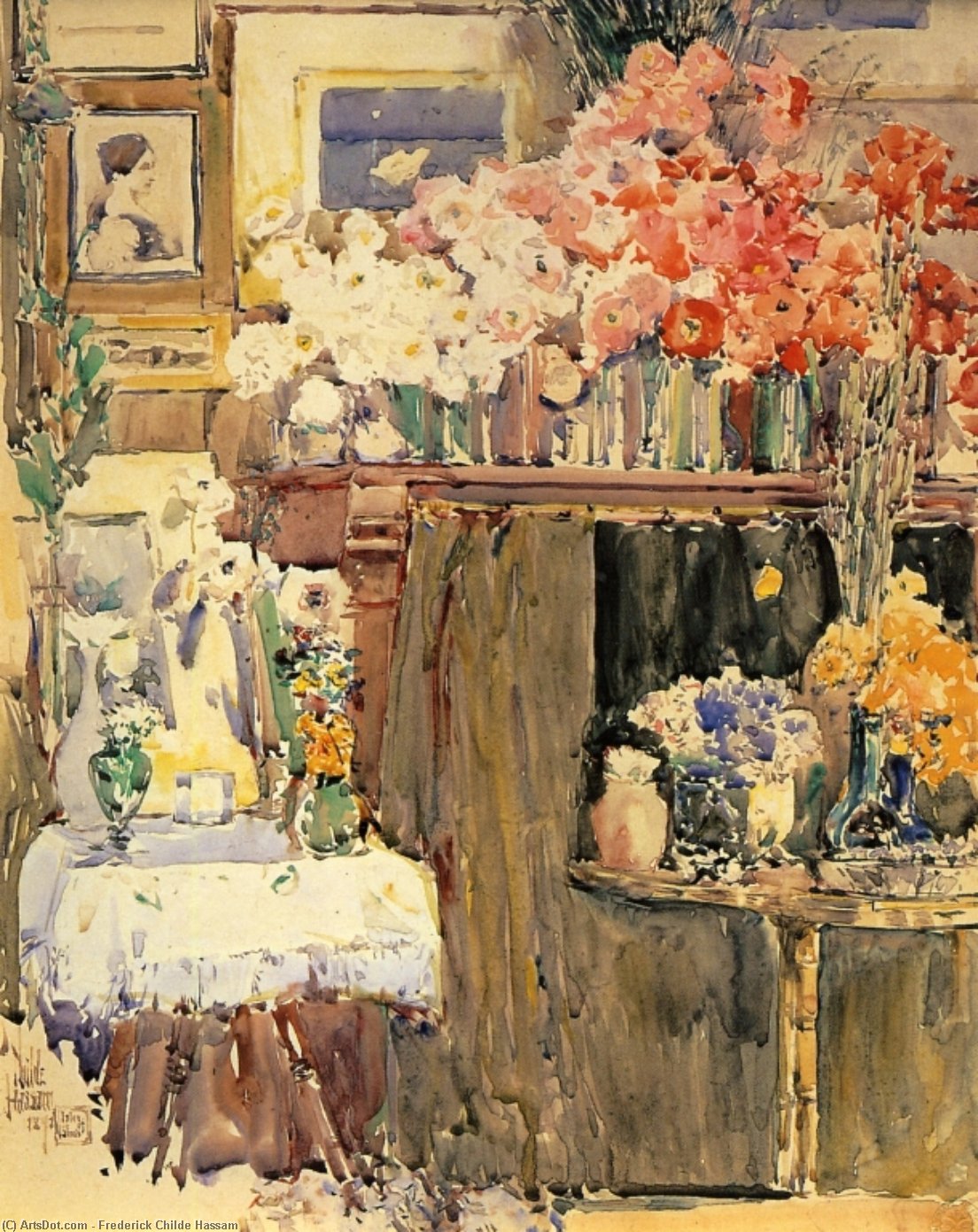 The Altar And The Shrine — Frederick Childe Hassam