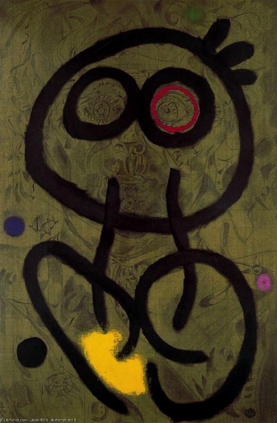 Autorretrato 1 — Joan Miró