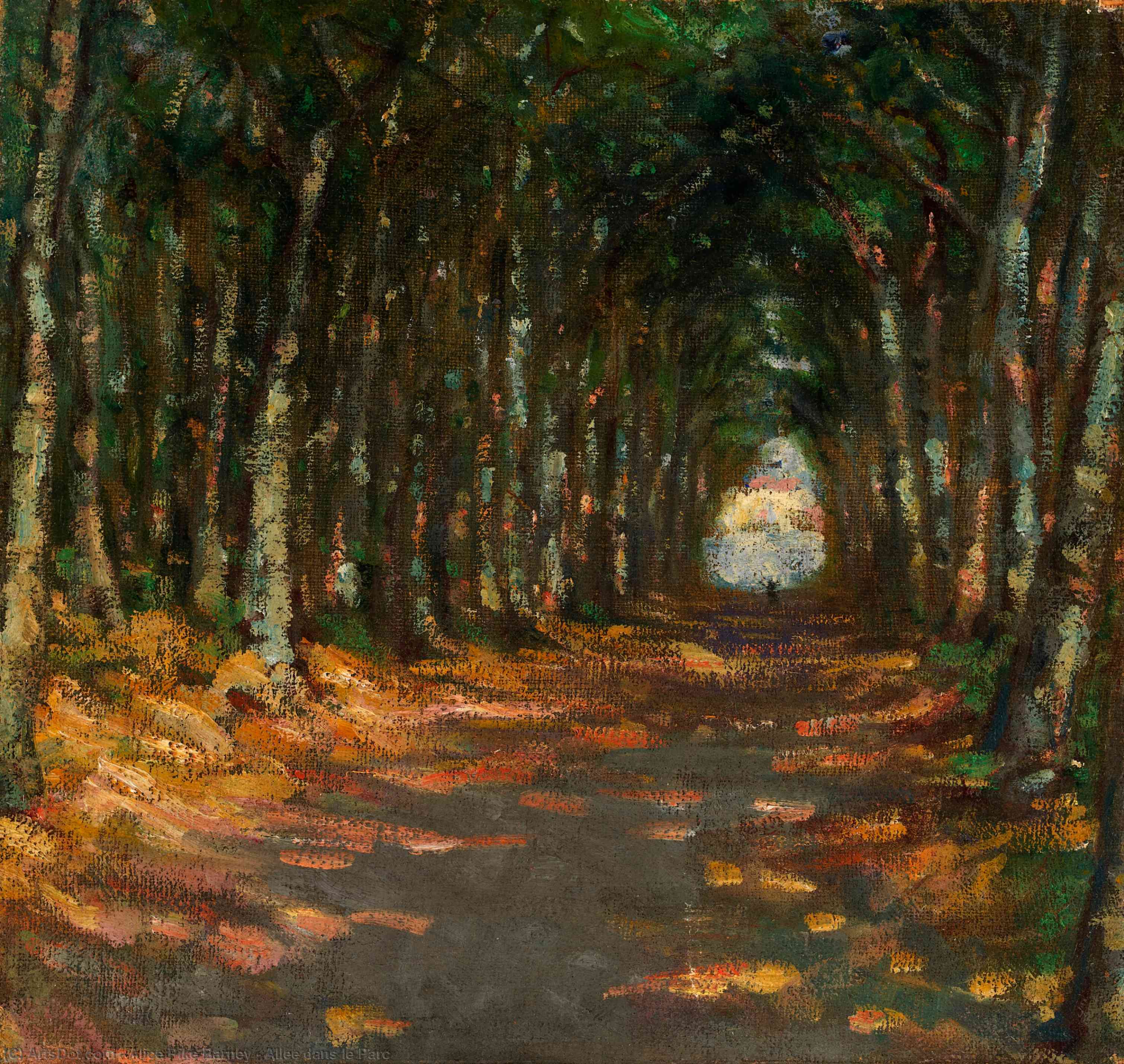 Allee Dans Le Parc — Alice Pike Barney