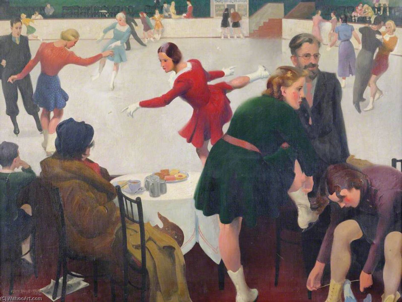 Afternoon At The Ice Rink — Percy Shakespeare