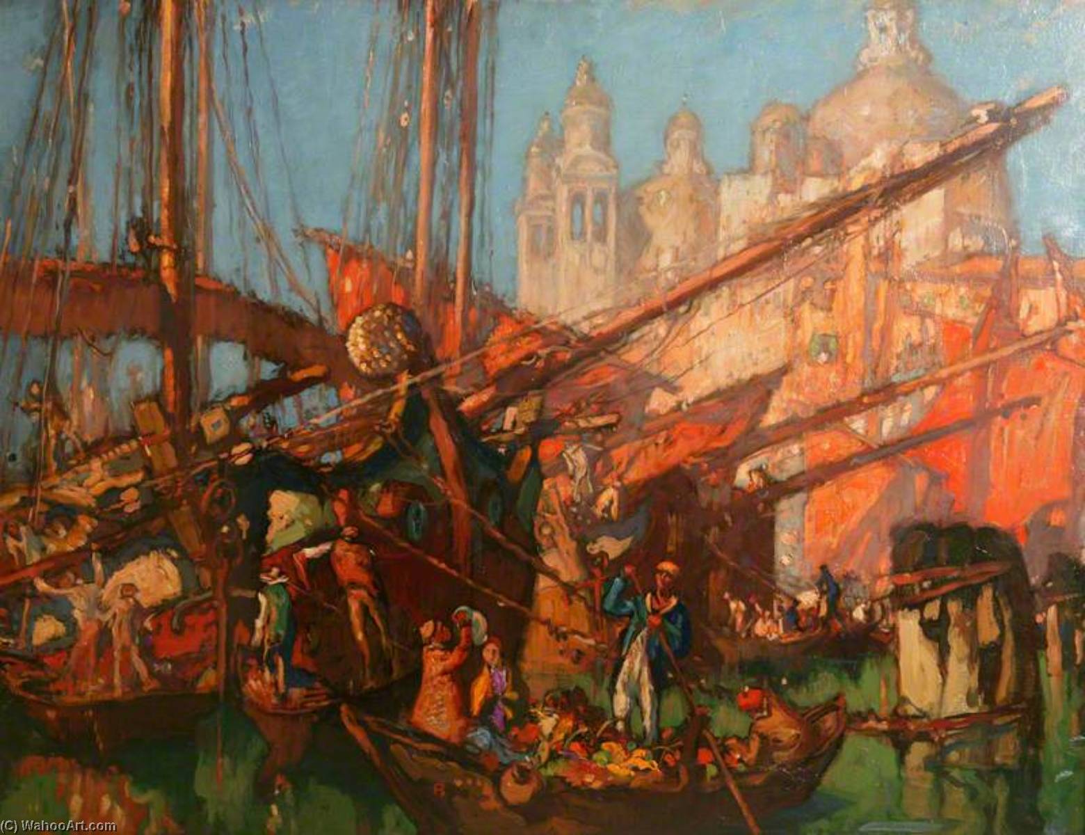 Santa Maria Della Salute — Frank Brangwyn