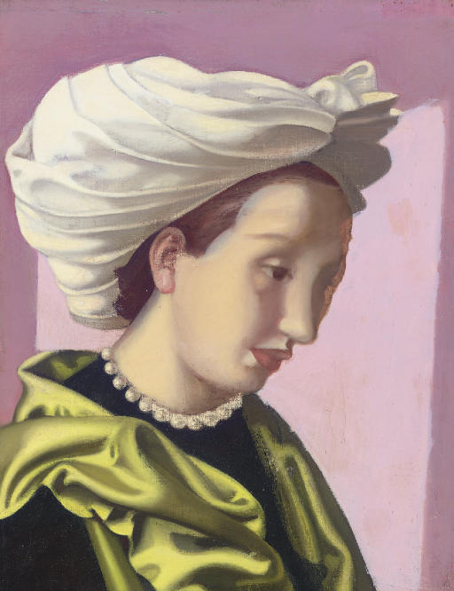 Femme Au Turban Blanc — Tamara De Lempicka