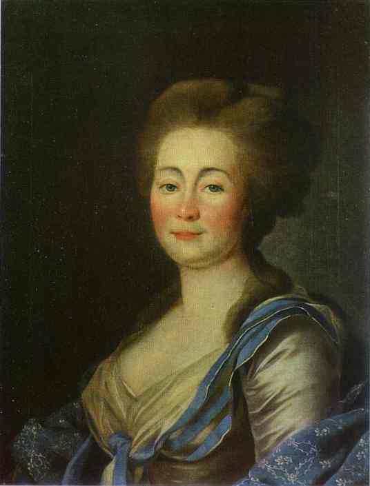 Portrait Of A.-d.-l. Shmidt — Dmitry Grigoryevich Levitsky