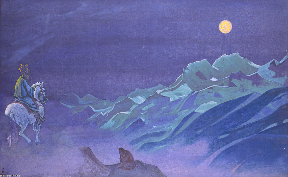 Oirot Messenger Of The White Burkhant — Nicholas Roerich