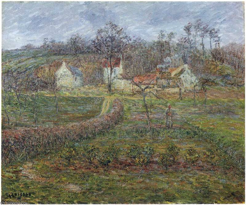 Landscape In A Valley — Gustave Loiseau