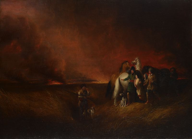 The Prairie On Fire — Alvan Fisher