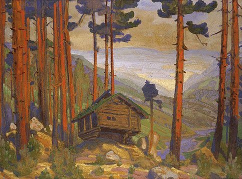 Solveig`s Song Hut In The Woods — Nicholas Roerich