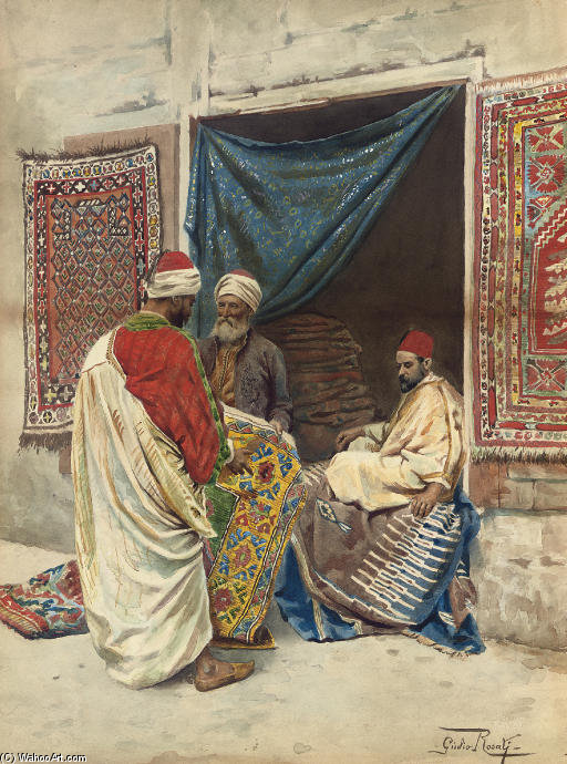 The Carpet Merchant - — Giulio Rosati