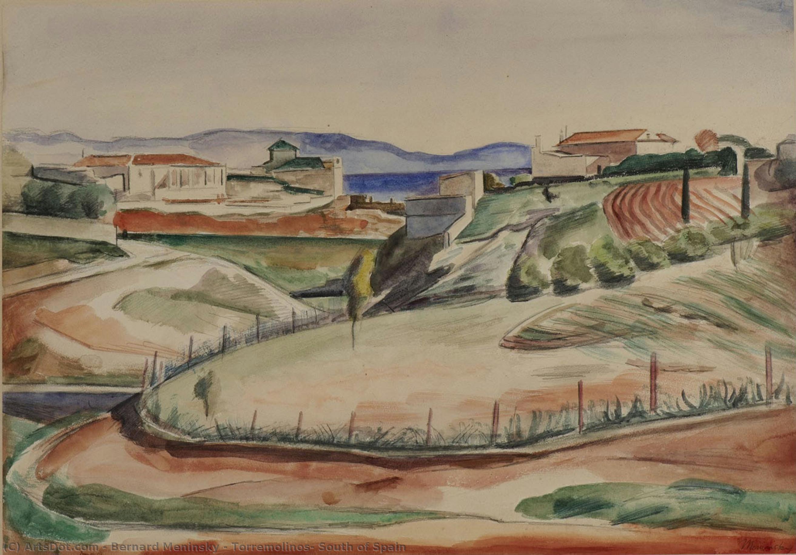 Torremolinos, South Of Spain — Bernard Meninsky