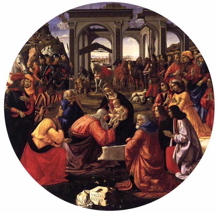 Anbetung Der Magier — Domenico Ghirlandaio
