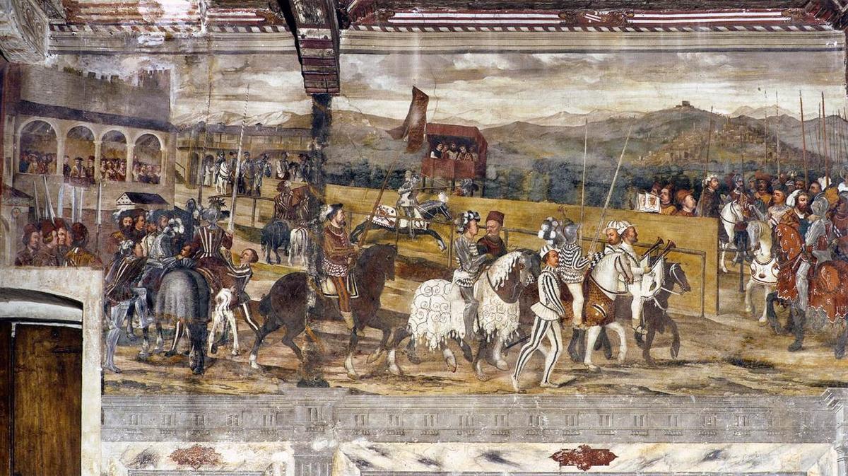 Fresco Cycle (detail) — Marcello Fogolino