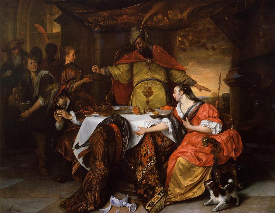 The Wrath Of Ahasuerus — Jan Havickszoon Steen