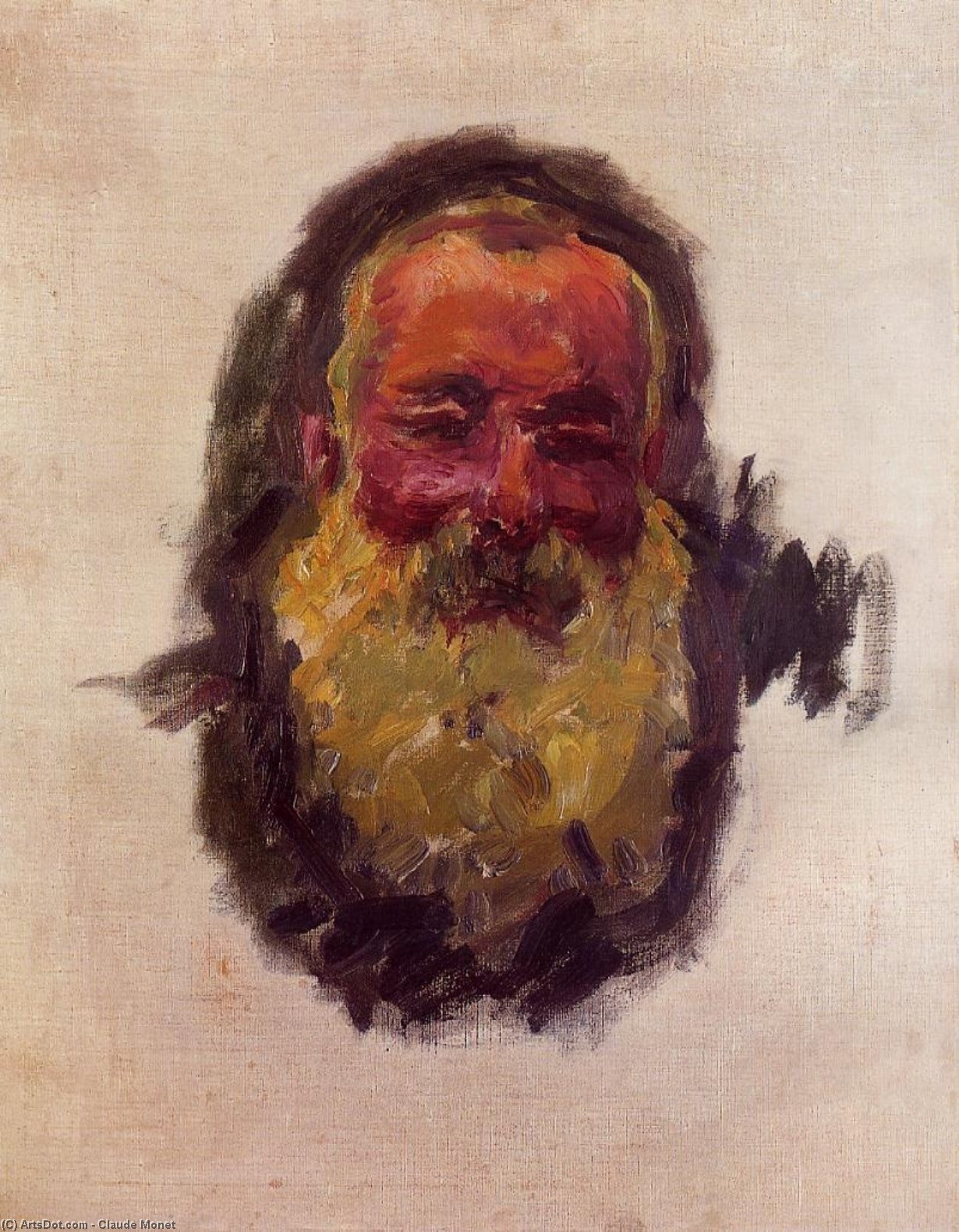 Self Portrait — Claude Monet