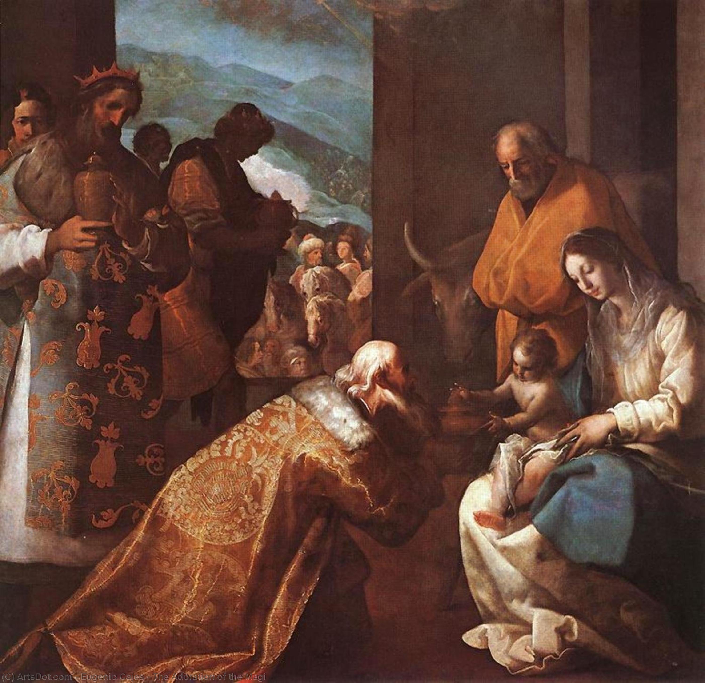 The Adoration Of The Magi — Eugenio Cajes