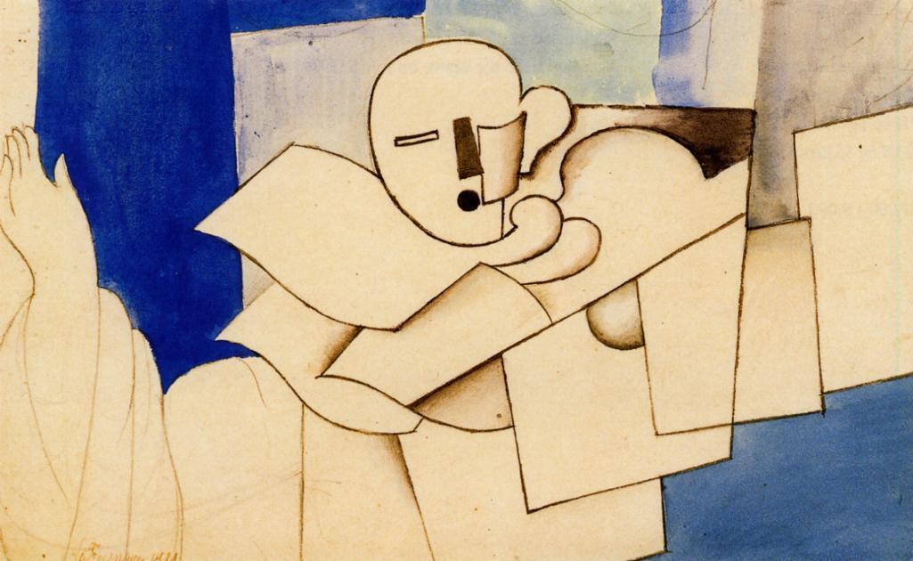 Study For 'le Pierrot' — Roger De La Fresnaye