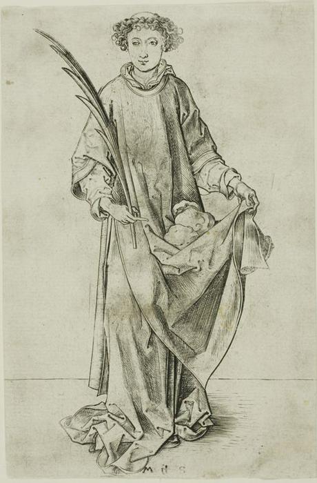 St.stephen — Martin Schongauer