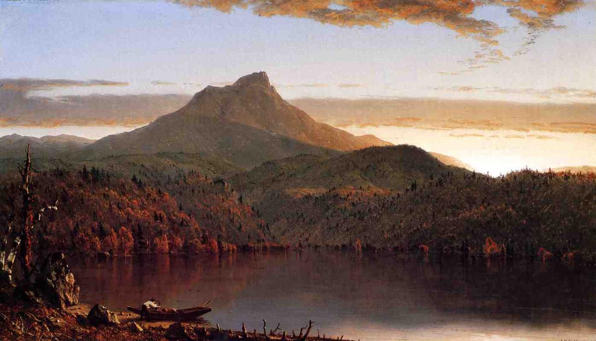 A Lake Twilight — Sanford Robinson Gifford