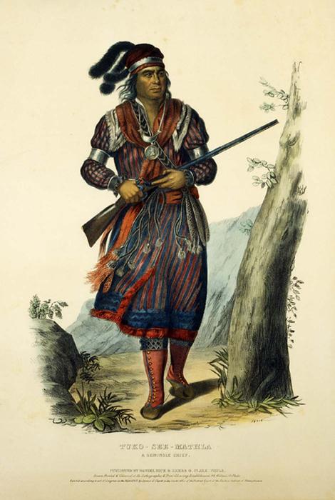 Tuko-see-mathla. A Seminole Chief — Charles Bird King