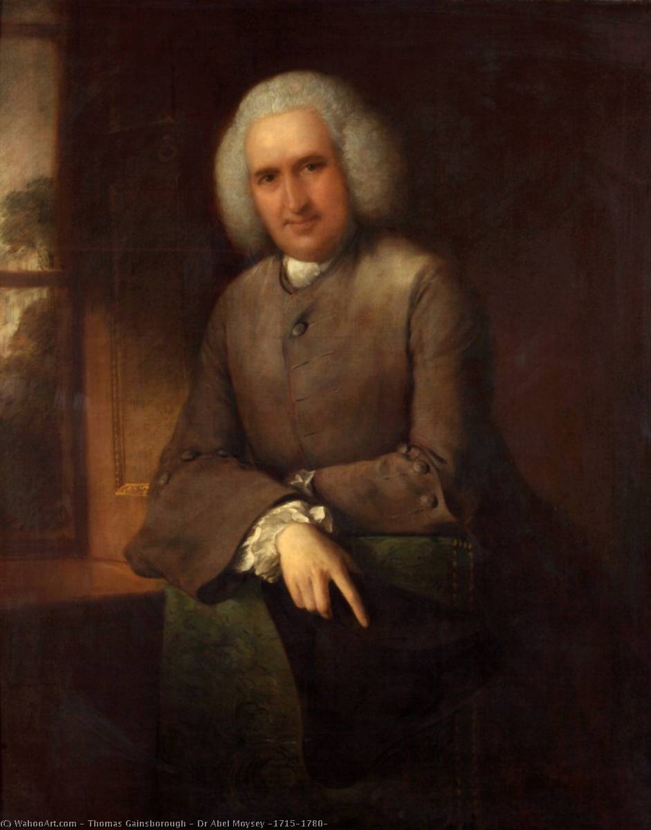 Dr Abel Moysey (1715–1780) — Thomas Gainsborough