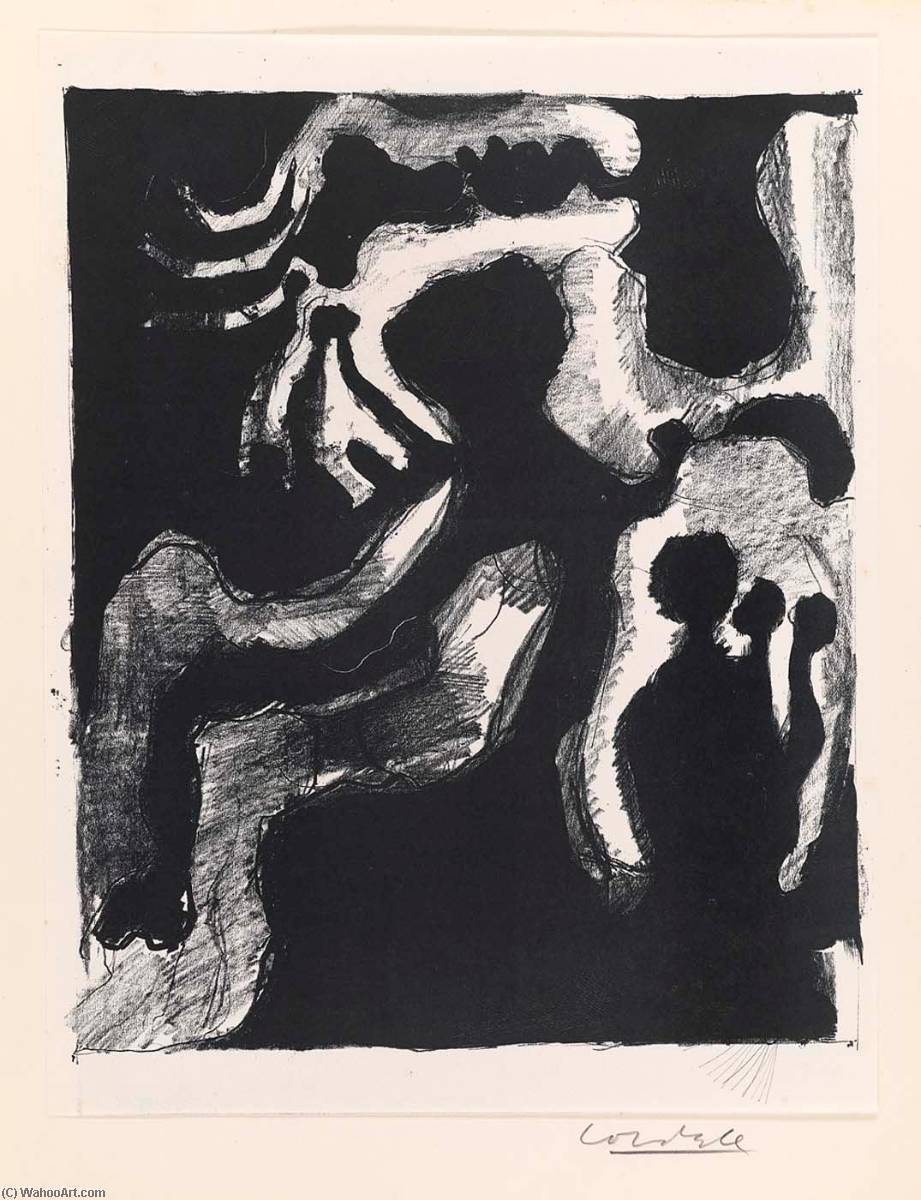 Untitled, From The Portfolio Drawings — Frank Lobdell