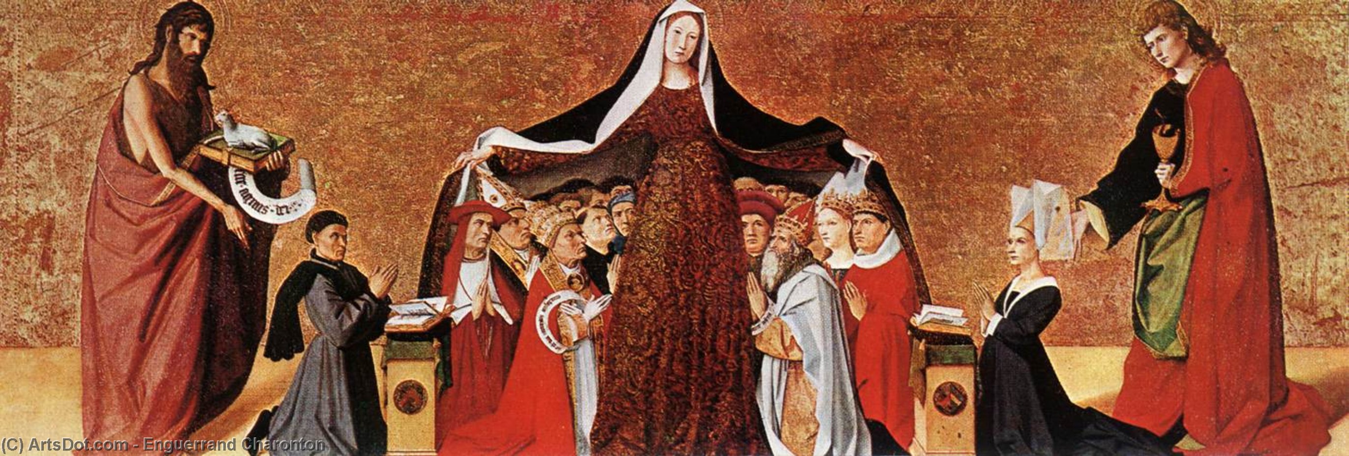 The Virgin Of Mercy — Enguerrand Charonton