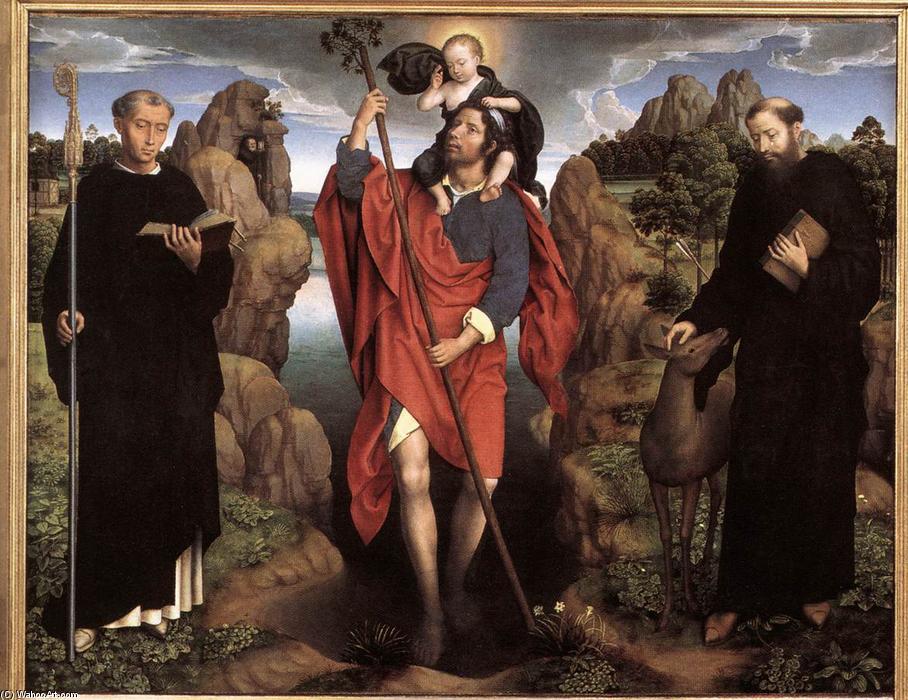 Triptych Of The Family Moreel (central Panel) — Memling, Hans