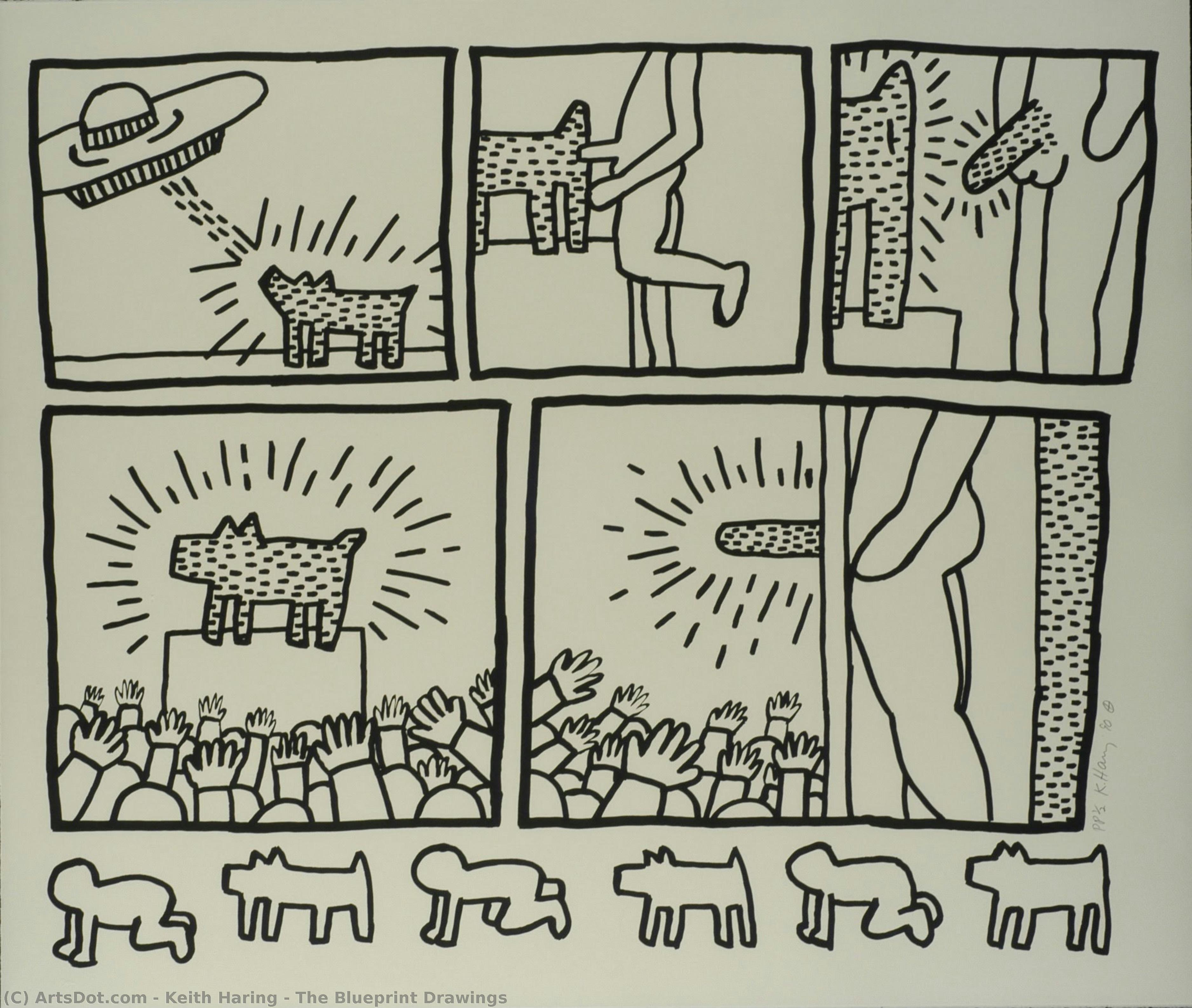 The Blueprint Drawings — Keith Haring