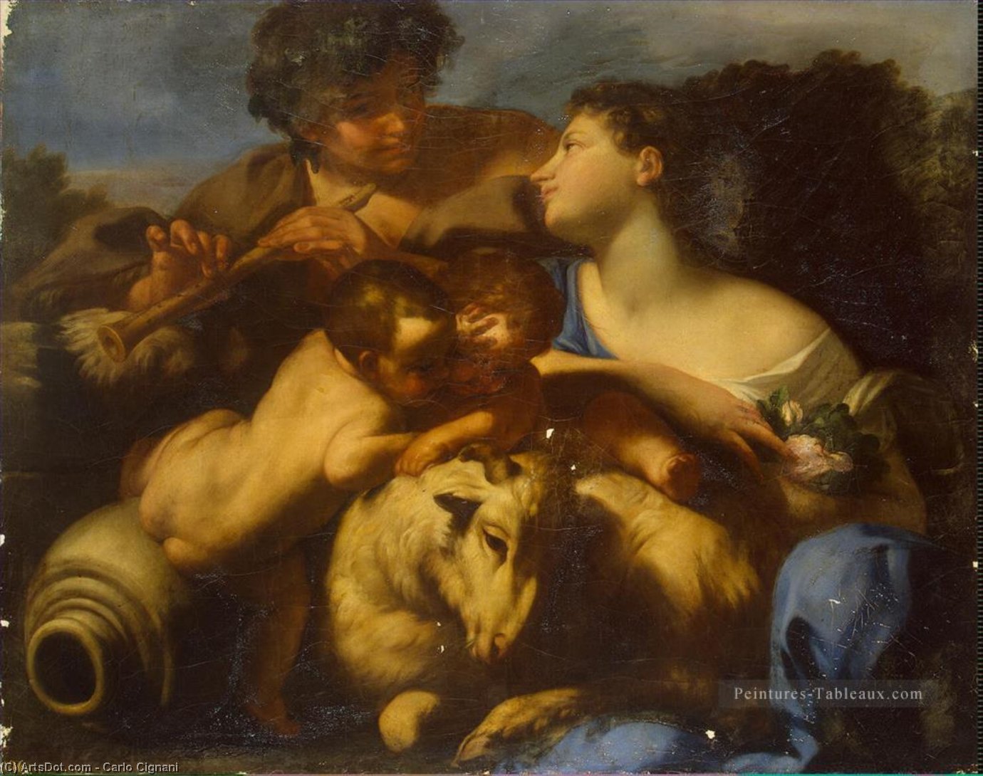 Shepherd And Shepherdess — Carlo Cignani