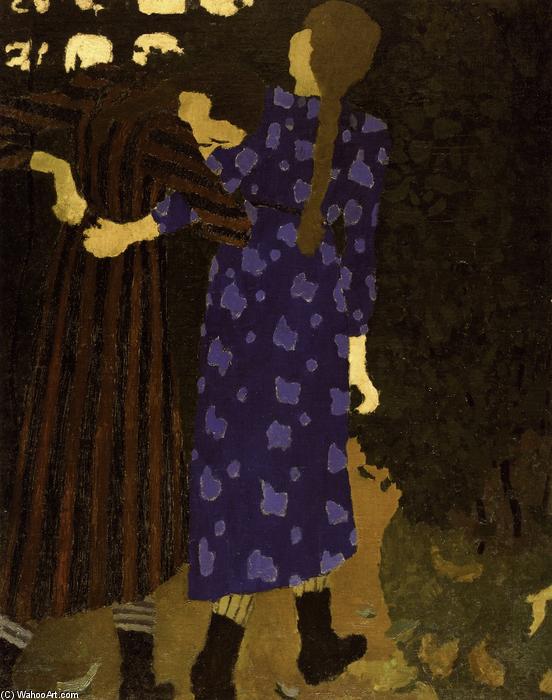 Young Girls Walking — Jean-édouard Vuillard