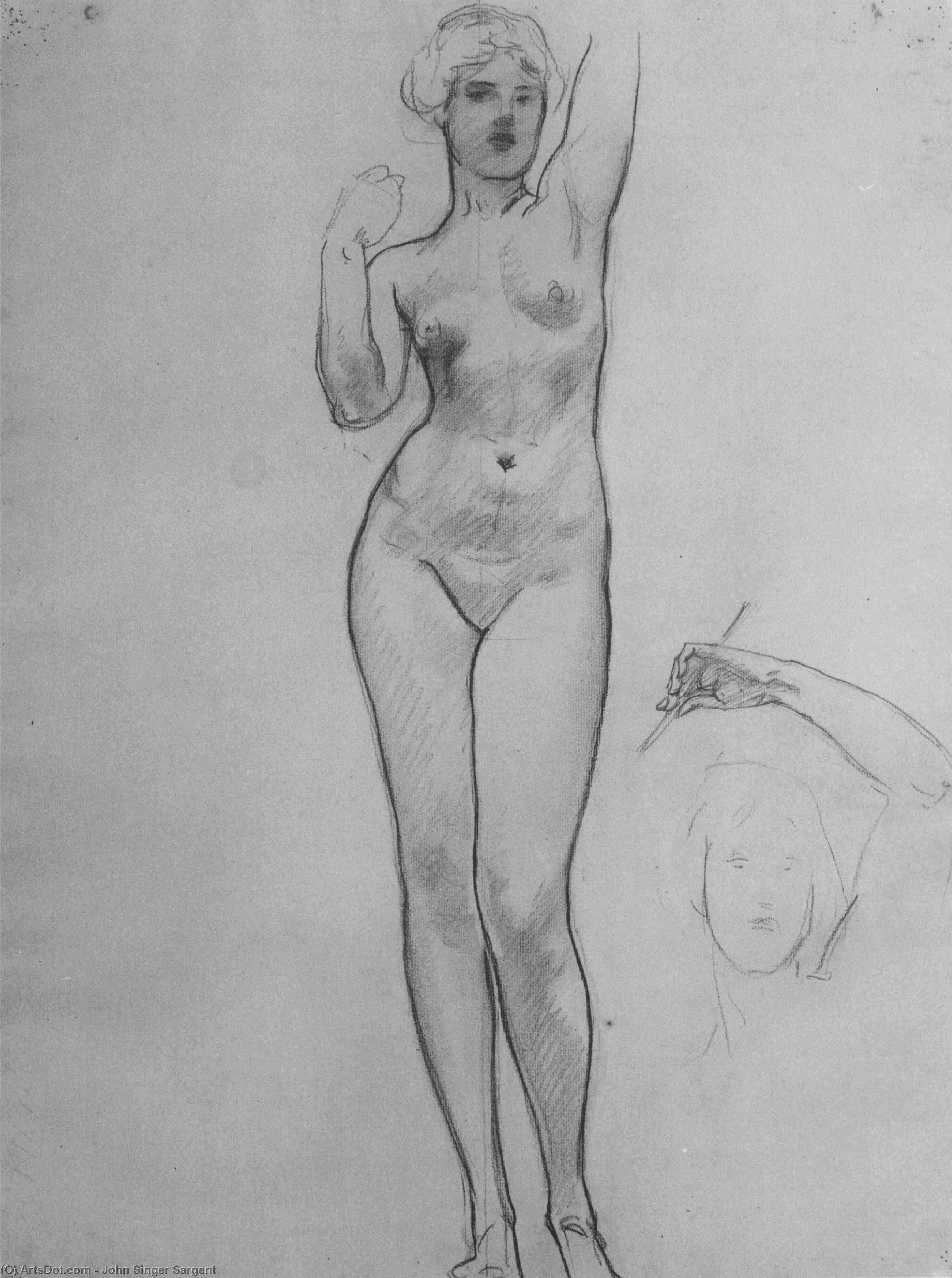 Jupiter Beseeching Eros — John Singer Sargent