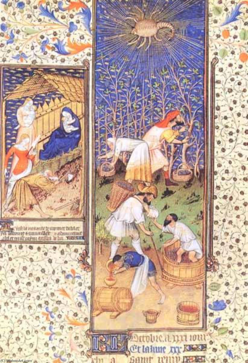 Grandes Heures De Rohan (also Known As October From The Calendar) — Rohan Master