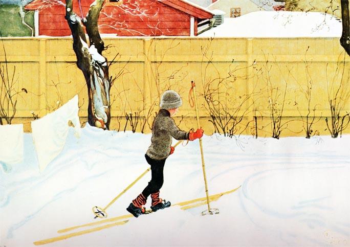 The Falun Yard — Carl Larsson