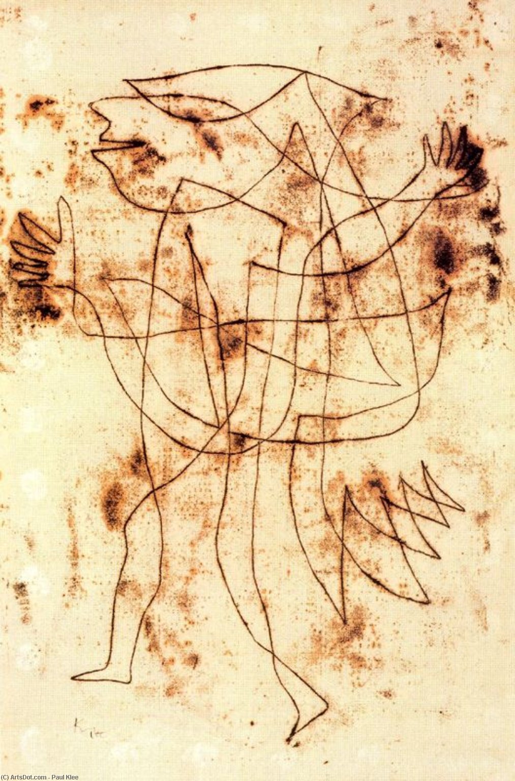 Small Fool In Trance 2 — Paul Klee