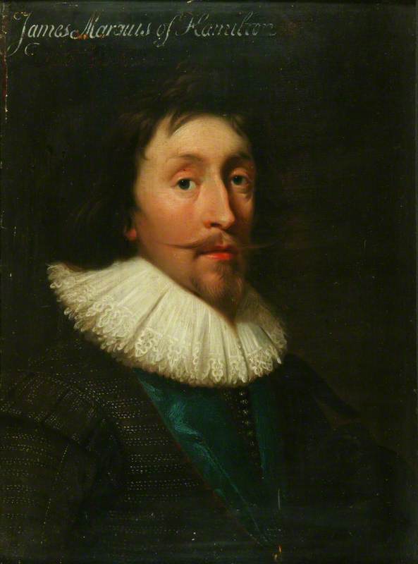 James Hamilton, 2nd Marquess Of Hamilton (after Daniel Mytens) — George Jamesone