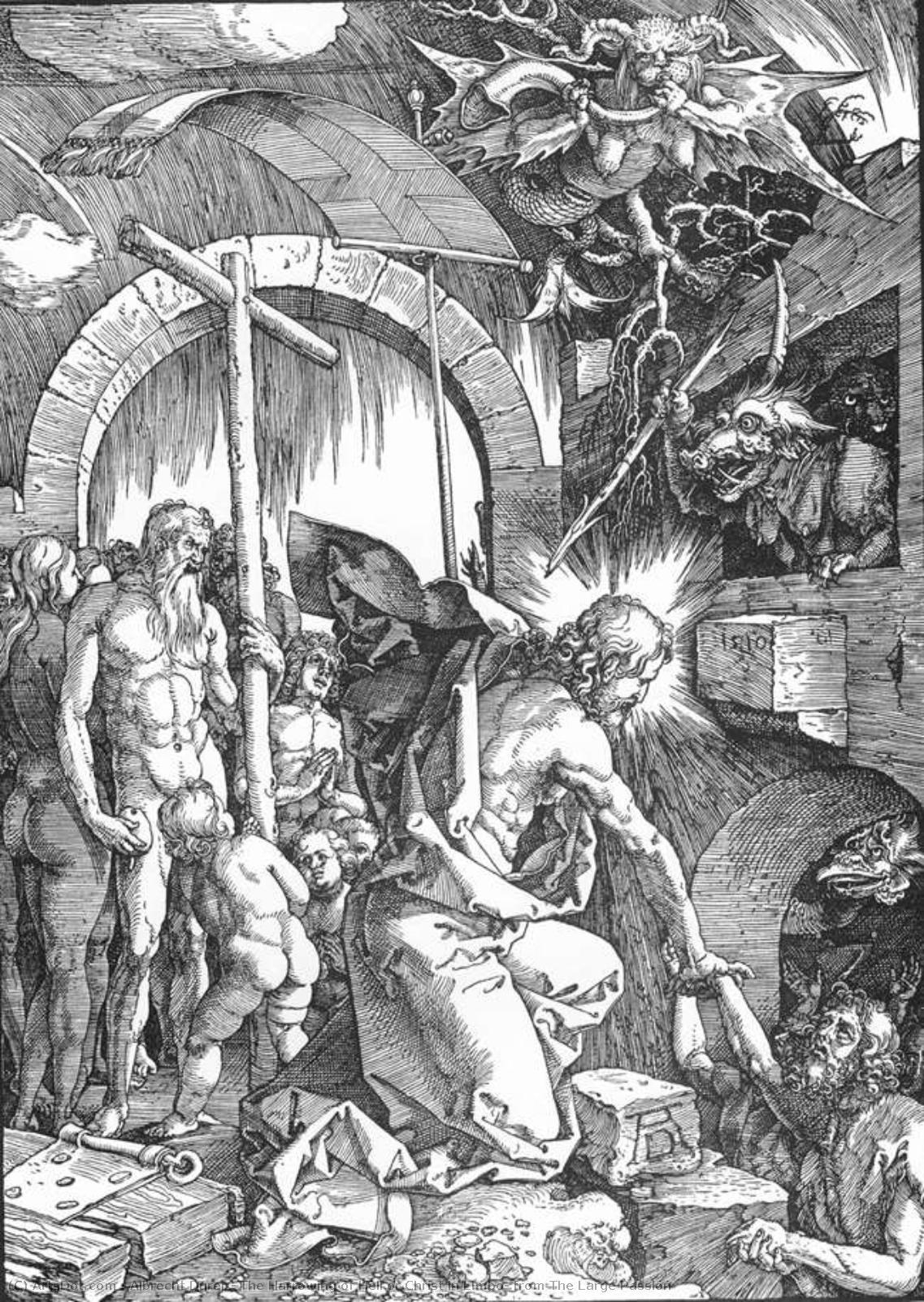 The Harrowing Of Hell Or Christ In Limbo, From The Large Passion — Albrecht Dürer