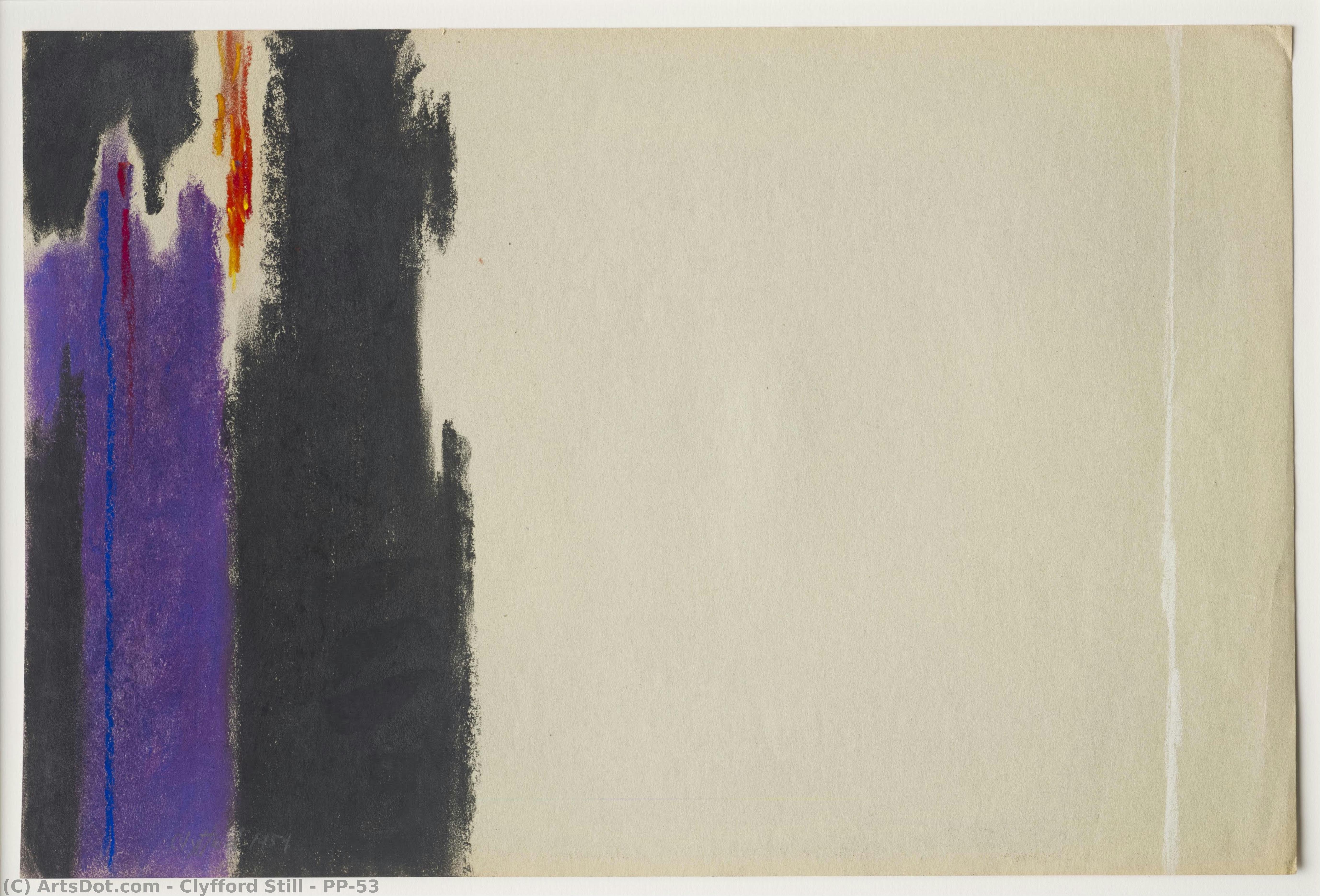 Pp-53 — Clyfford Still