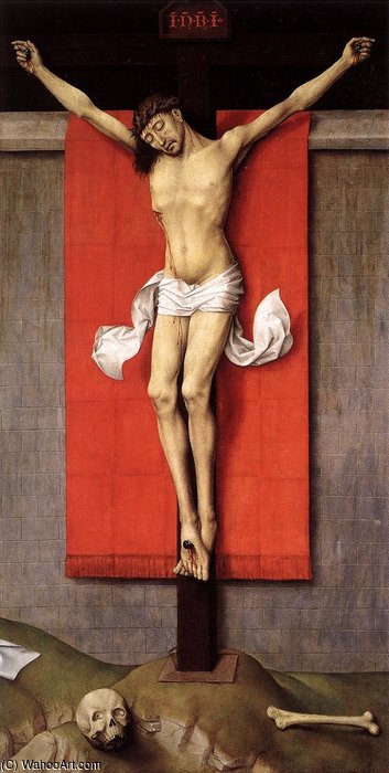 Crucifixion Diptych (right Panel) — Goswijn Van Der Weyden