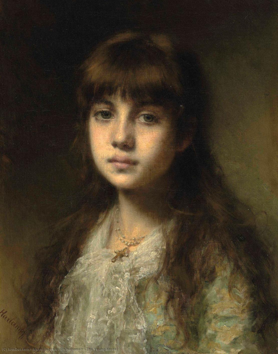 The Young Model — Alexei Alexeievich Harlamoff