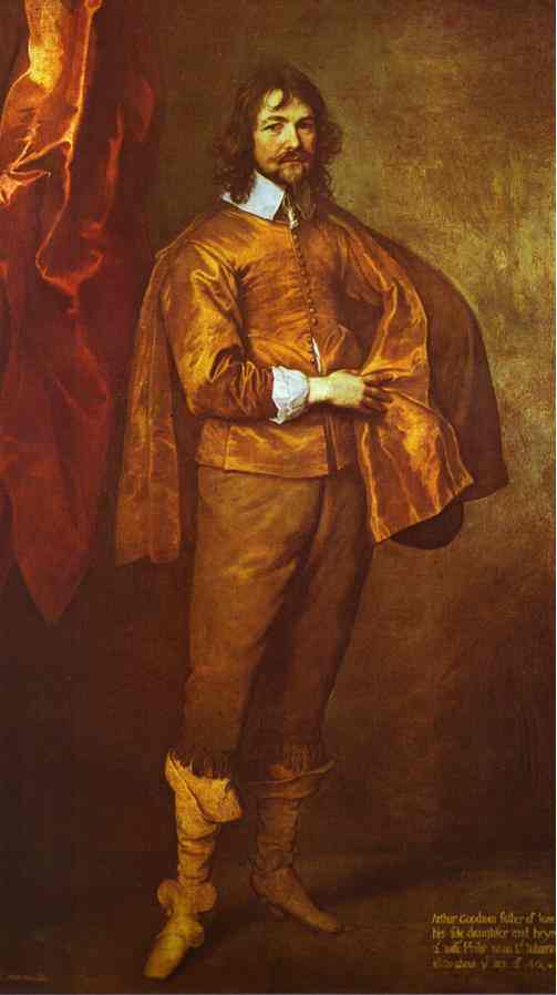 Arthur Goodwin, M.p. (oil On Canvas) — Sir Anthony Van Dyck