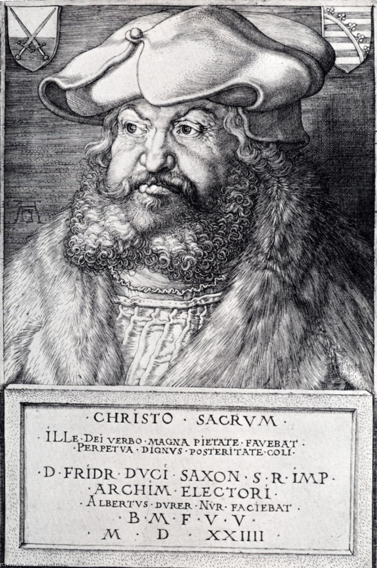 Frederick The Wise, Elector Of Saxony — Albrecht Dürer