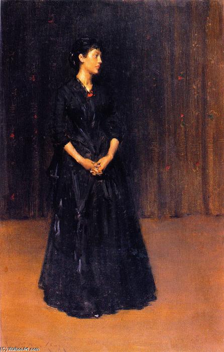 Woman In Black — William Merritt Chase