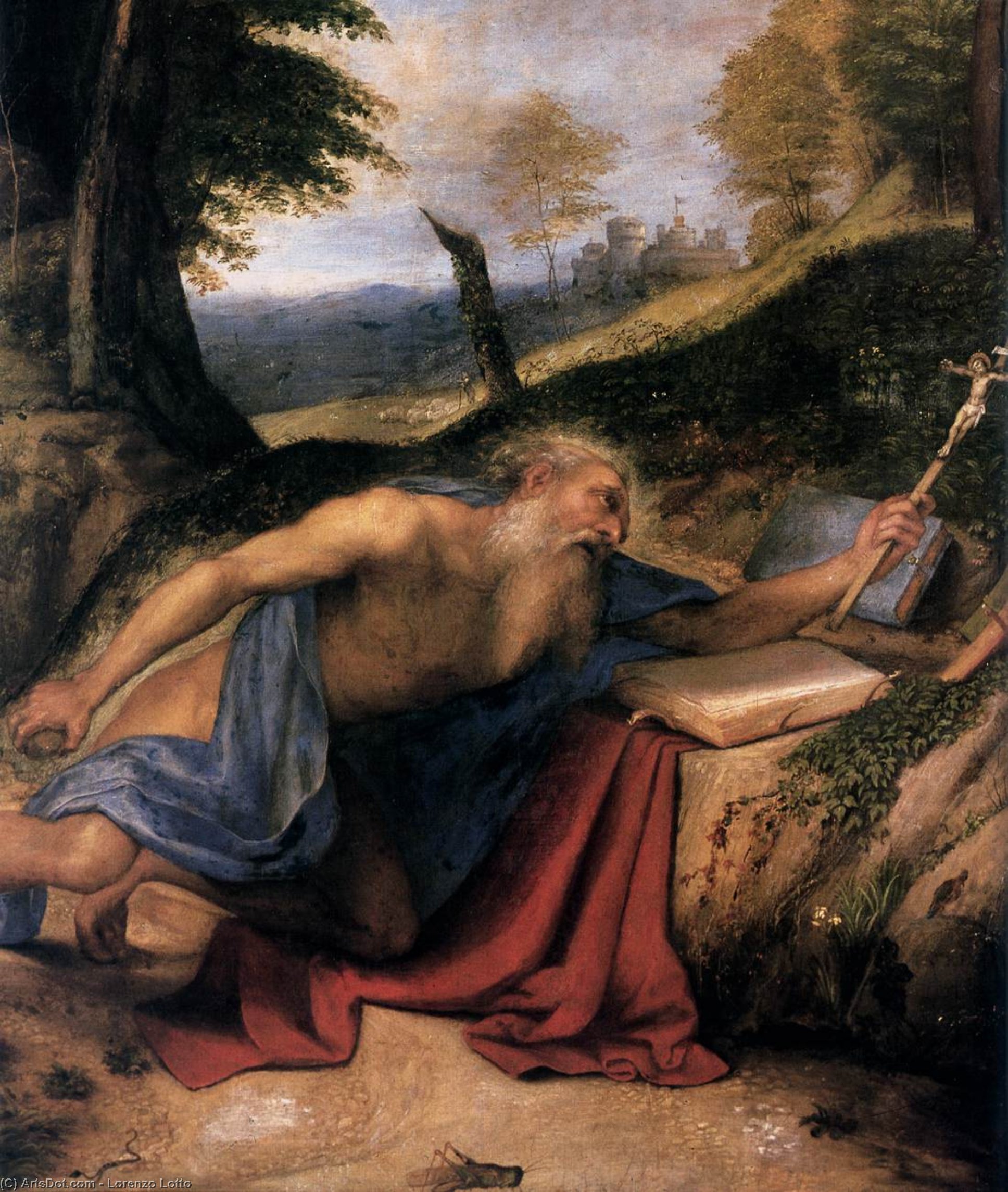 The Penitent St Jerome — Lorenzo Lotto