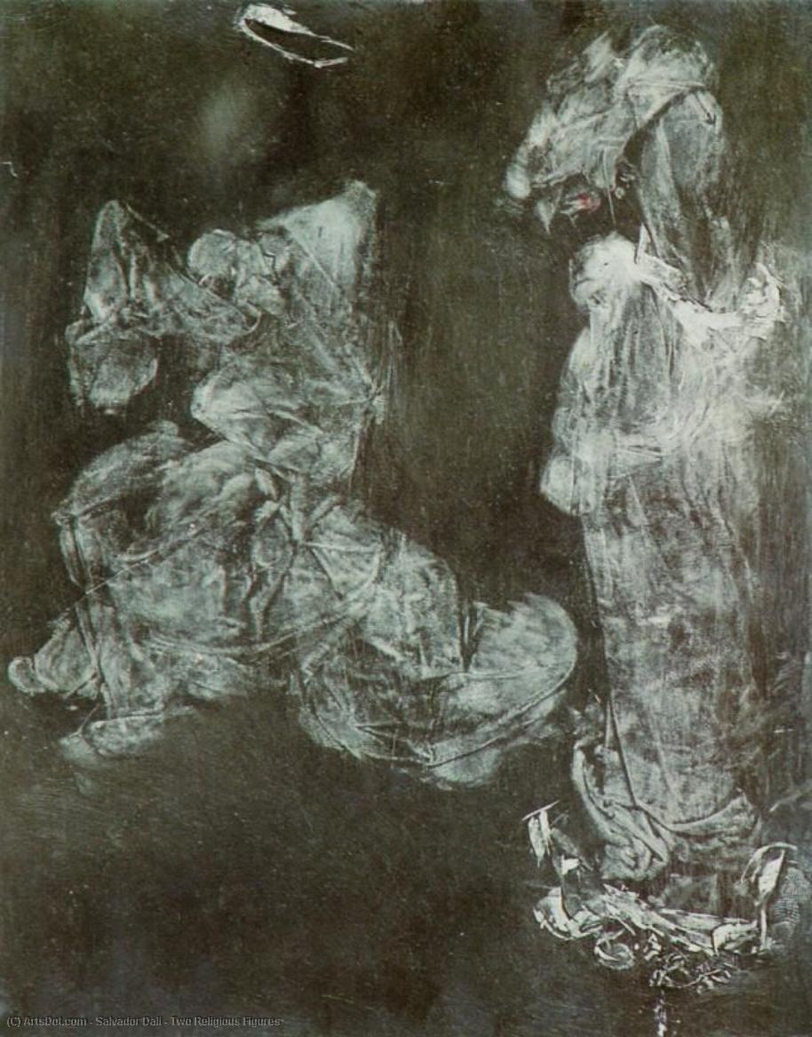 Two Religious Figures — Salvador Dalí