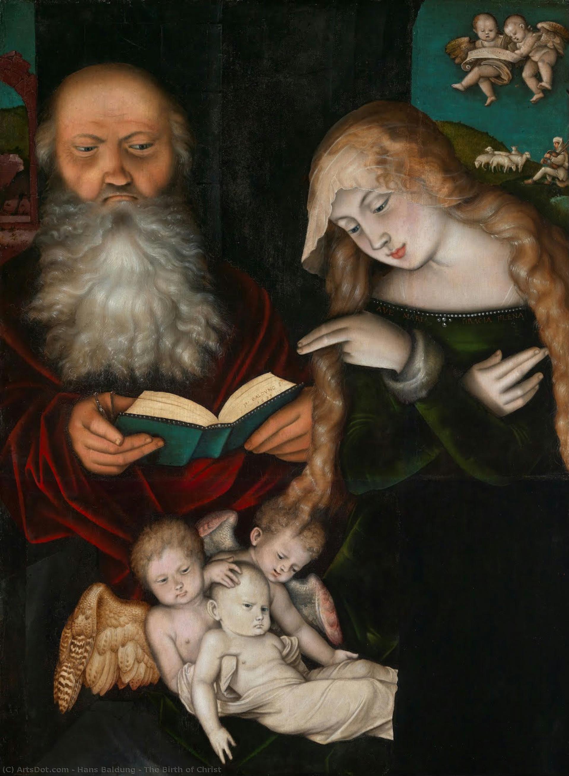 The Birth Of Christ — Hans Baldung