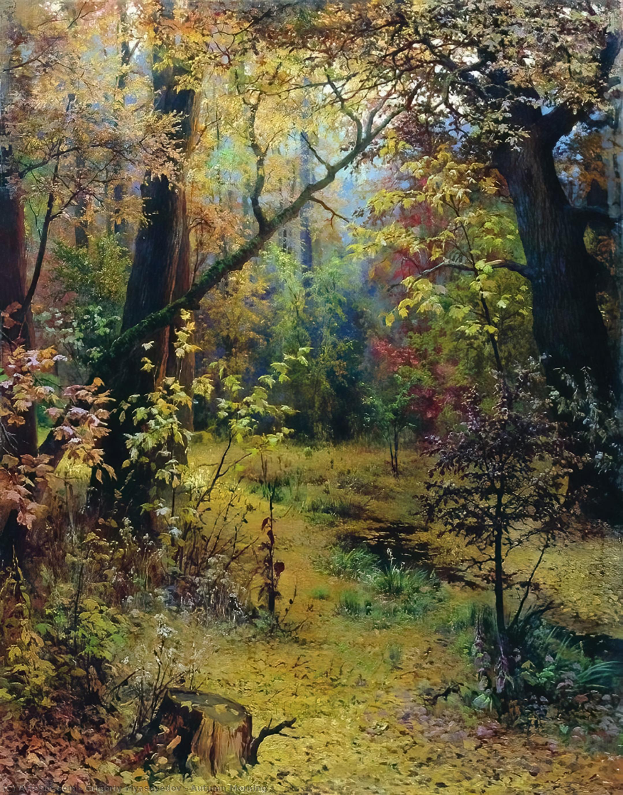 Autumn Morning — Grigoriy Myasoyedov