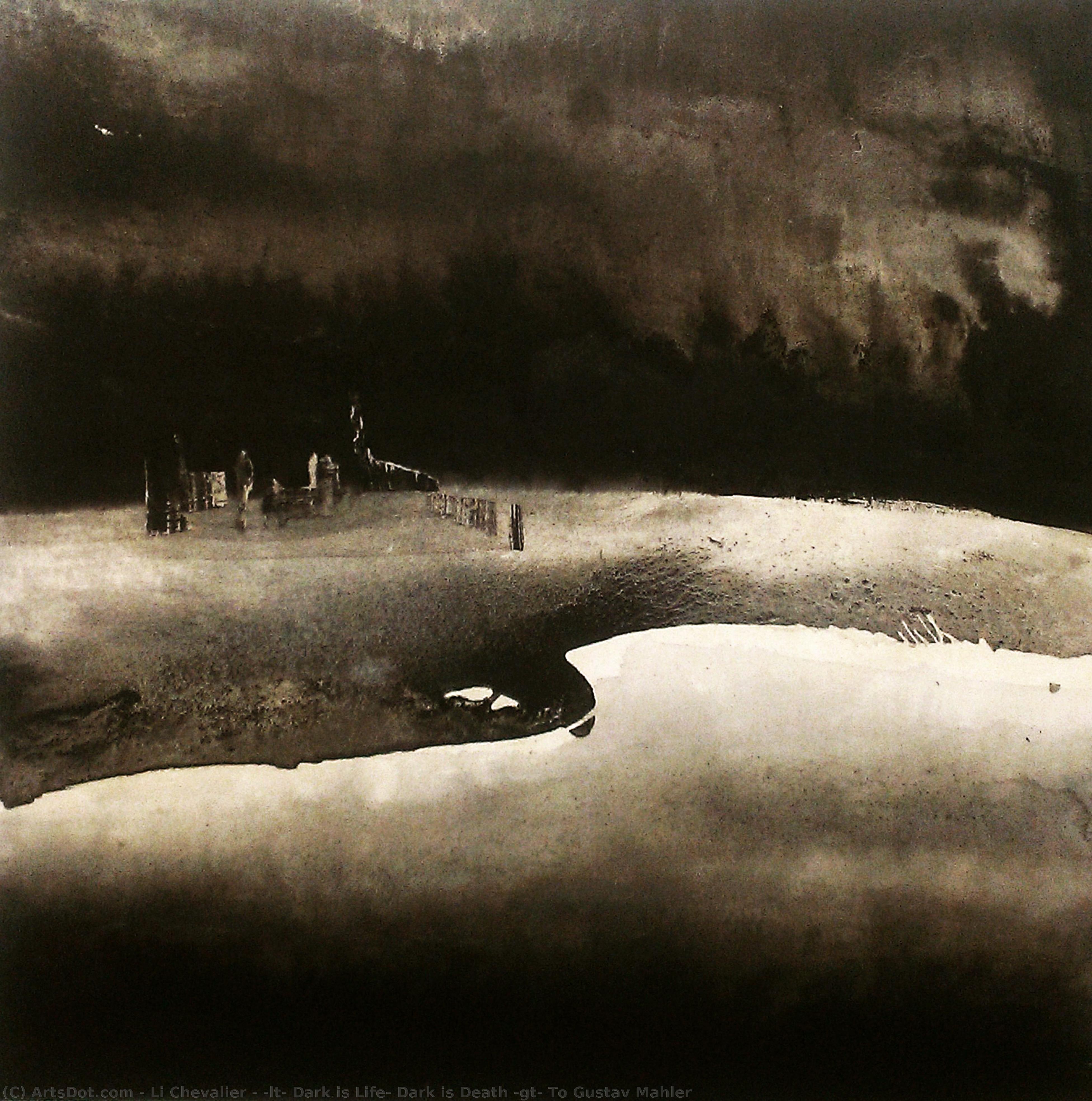 < Dark Is Life, Dark Is Death > To Gustav Mahler — Li Chevalier
