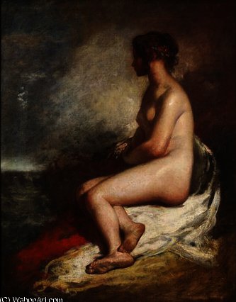 Study Of A Seated Nude — William Etty
